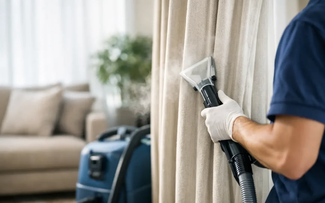 On Site Drapery Cleaning That Protects Fabric