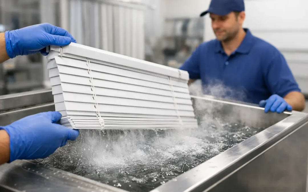 When an Ultrasonic Blind Cleaning Service Helps