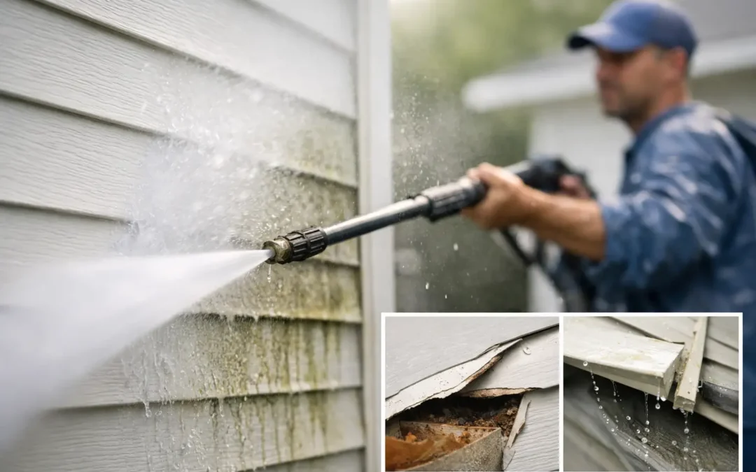 Is Pressure Washing Safe for Siding? Know the Risks