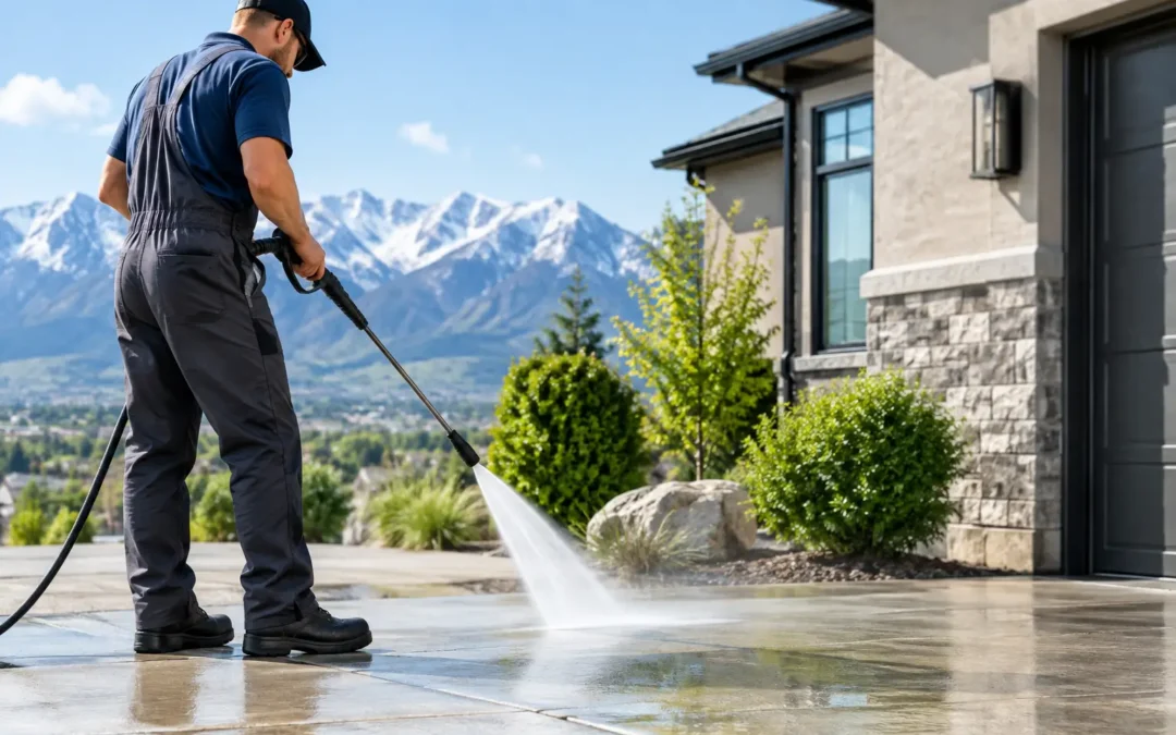 Pressure Washing Maintenance Guide for Utah Properties