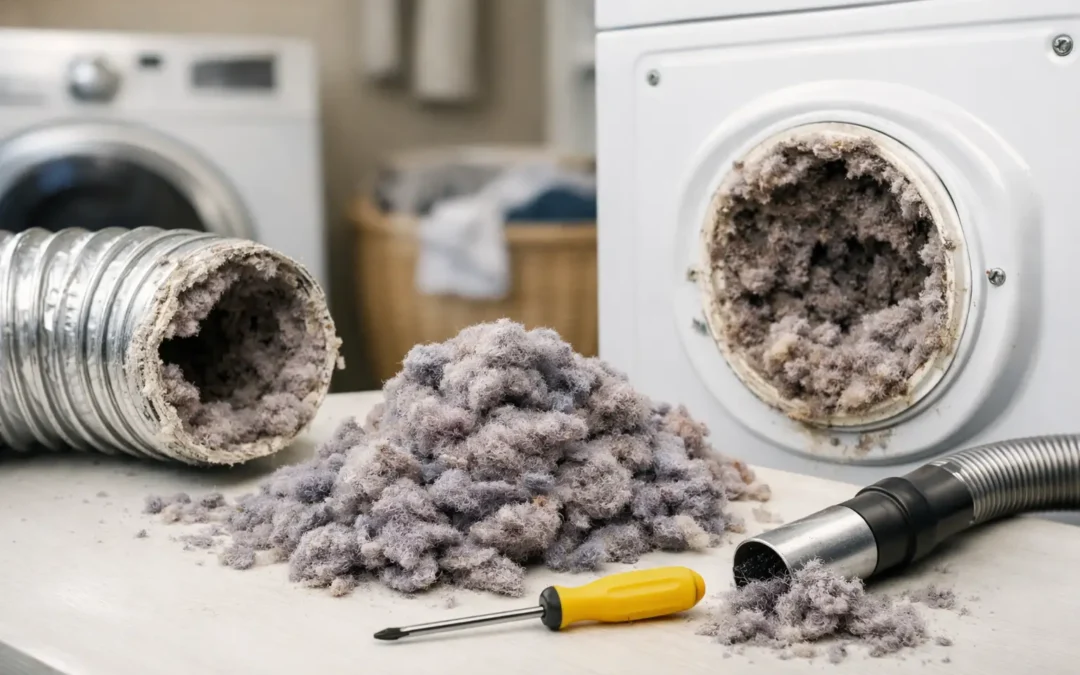 What Clogs Dryer Vents? Causes and Warning Signs