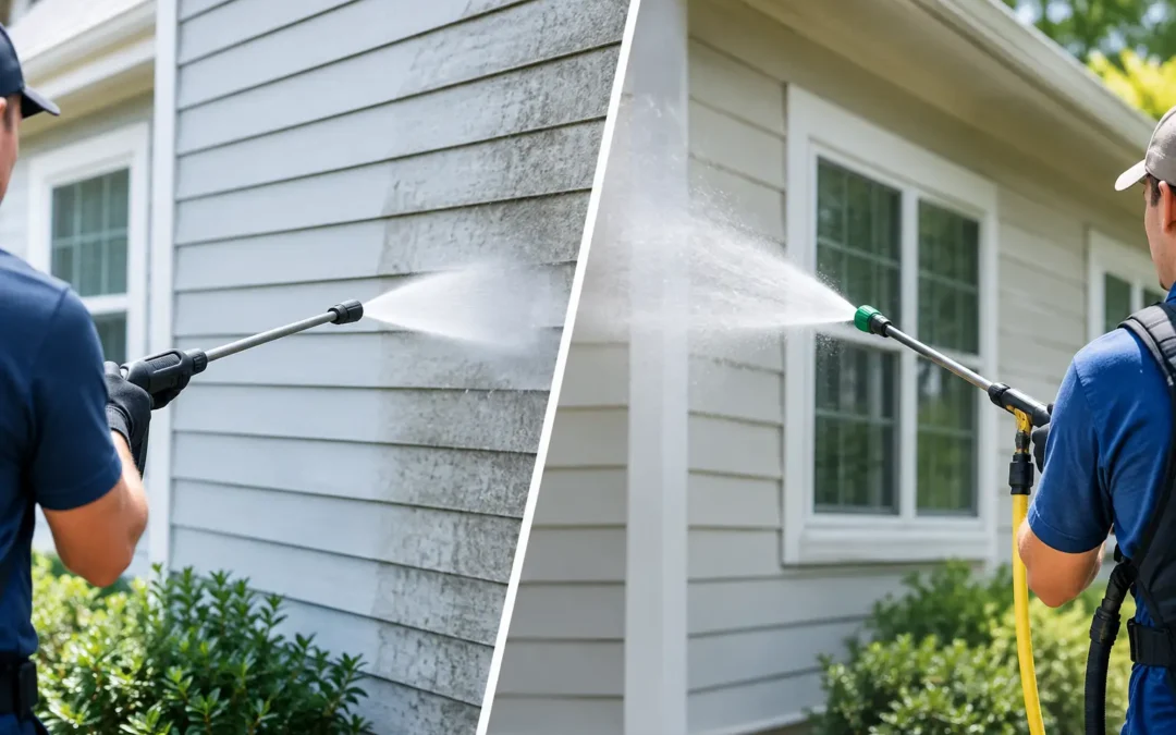 Pressure Washing vs Softwashing: Which Is Safer?